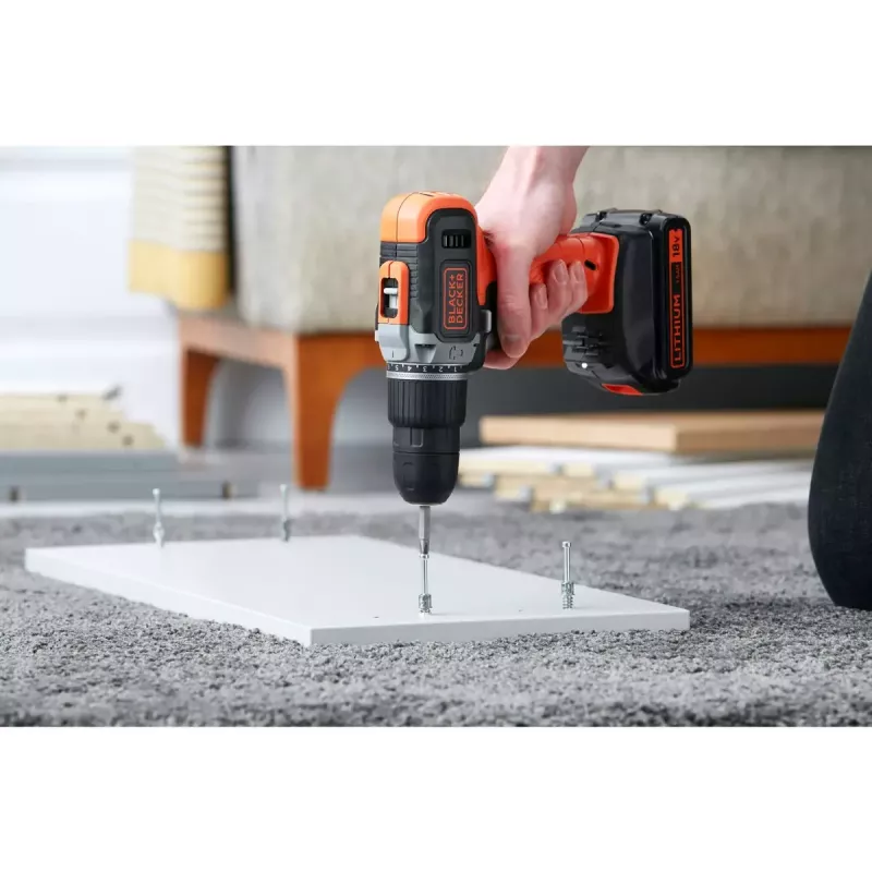 Porakone Black & Decker BCD003C2K-QW 1 kpl
