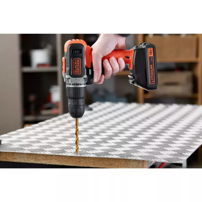 Porakone Black & Decker BCD003C2K-QW 1 kpl