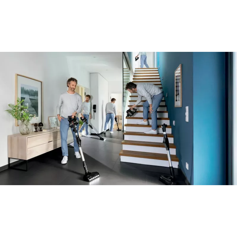 Bosch BCS712XXL varsi-imuri/sähköharja akku kuiva pussiton 0,3 L musta 3 Ah
