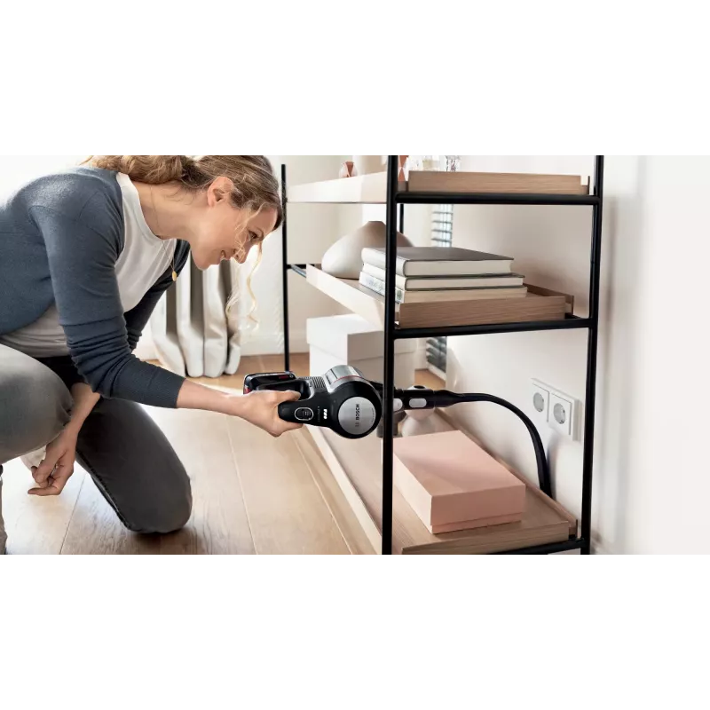 Bosch BCS712XXL varsi-imuri/sähköharja akku kuiva pussiton 0,3 L musta 3 Ah