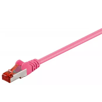 Microconnect B-FTP60025PI verkkokaapeli pinkki 0,25 m Cat6 F/UTP (FTP)