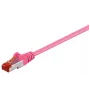 Microconnect B-FTP60025PI verkkokaapeli pinkki 0,25 m Cat6 F/UTP (FTP)