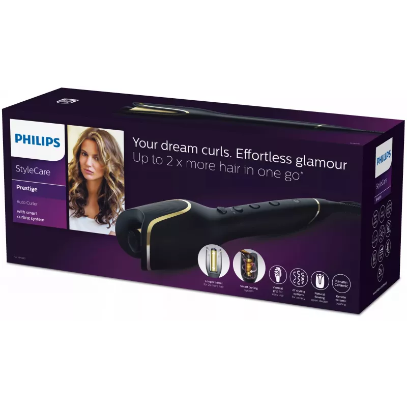 Automaattinen kiharrin Philips StyleCare Prestige BHB876/00