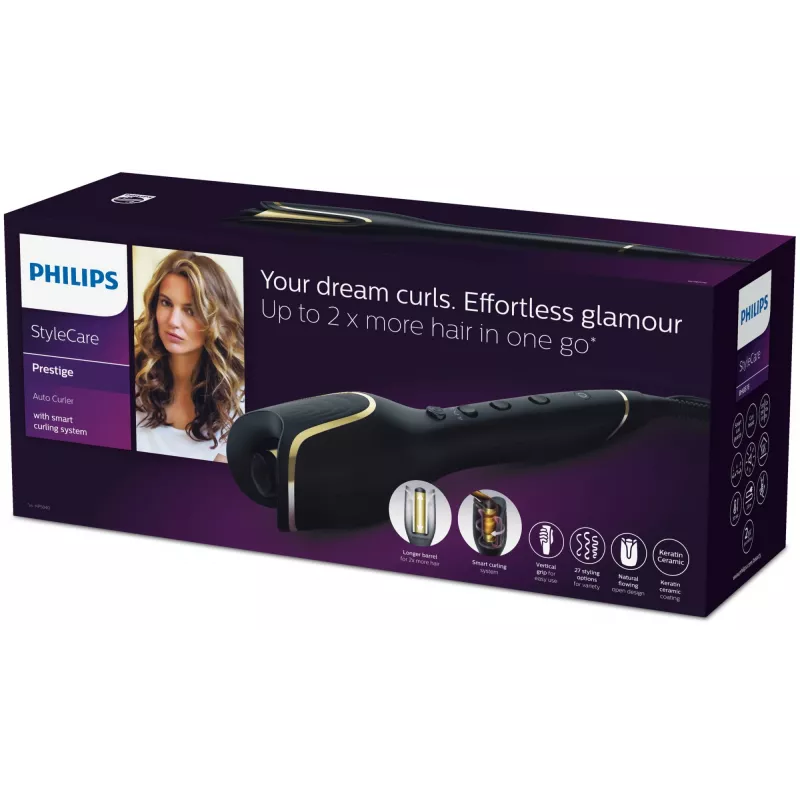 Automaattinen kiharrin Philips StyleCare Prestige BHB876/00