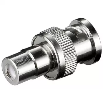 Microconnect BNCRCAADAPTOR1 -kaapeliadapteri BNC RCA metallinen