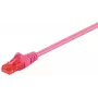 Microconnect B-UTP602PI verkkokaapeli pinkki 2 m Cat6 U/UTP (UTP)