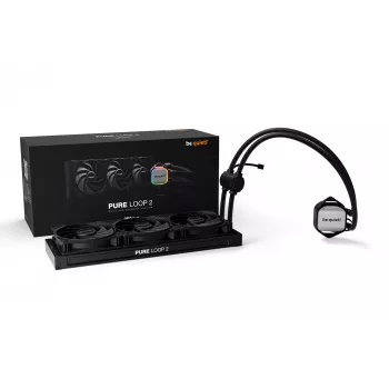 be quiet! Pure Loop 2 | 360 mm prosessorin All-in-One-nestekühler 12 cm musta 1 kpl