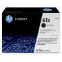 HP 61X High Yield musta alkuperäinen LaserJet-värikasetti 1 kpl