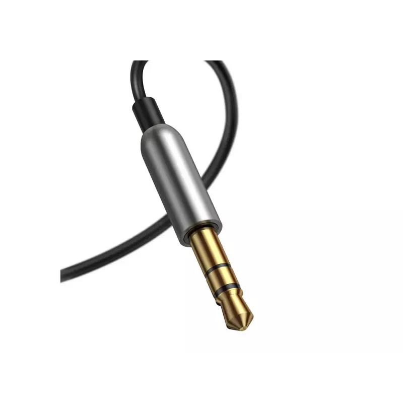 Audiokaapeli Baseus CABA01-01 0,5 m 3,5 mm USB Type-A musta