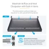StarTech.com CABSHELF116V2PK 2 kpl 1U tuuletetut kaappihyllyt, syvyys 16 tuumaa