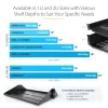 StarTech.com CABSHELF116V2PK 2 kpl 1U tuuletetut kaappihyllyt, syvyys 16 tuumaa