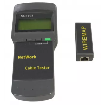 Microconnect CAB-TEST2 verkkokaapelitesteri musta