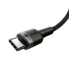 Baseus Cafule USB-kaapeli USB 2.0 2 m USB-C musta