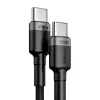Baseus Cafule USB-kaapeli USB 2.0 2 m USB-C musta
