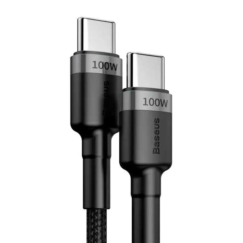 Baseus Cafule USB-kaapeli USB 2.0 2 m USB-C musta