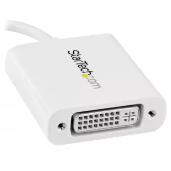 StarTech.com USB-C - DVI -sovitin - valkoinen, 3.2 Gen 2 (3.1 Gen 2), USB Type-C, DVI-lähtö, 1920 x 1200 pikseliä
