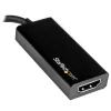 StarTech.com USB-C - HDMI -sovitin 4K 30Hz - musta, 3.2 Gen 2 (3.1 Gen 2), USB Type-C, HDMI-lähtö, 3840 x 2160 pikseliä