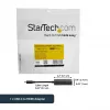 StarTech.com USB-C - HDMI -sovitin 4K 30Hz - musta, 3.2 Gen 2 (3.1 Gen 2), USB Type-C, HDMI-lähtö, 3840 x 2160 pikseliä