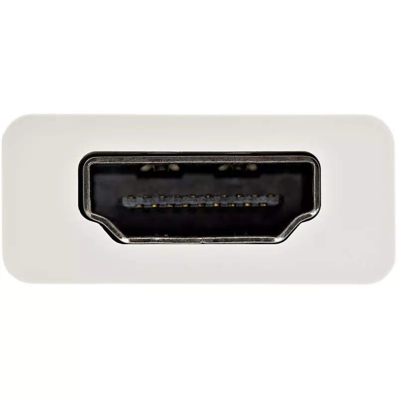 StarTech.com USB-C - HDMI -sovitin - valkoinen - 4K 60Hz, USB Type-C, HDMI-lähtö, 3840 x 2160 pikseliä
