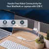 StarTech.com USB-C - HDMI -sovitin - valkoinen - 4K 60Hz, USB Type-C, HDMI-lähtö, 3840 x 2160 pikseliä