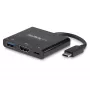 StarTech.com USB-C-moniporttisovitin HDMI:llä – USB 3.0 -portti – 60W PD – musta