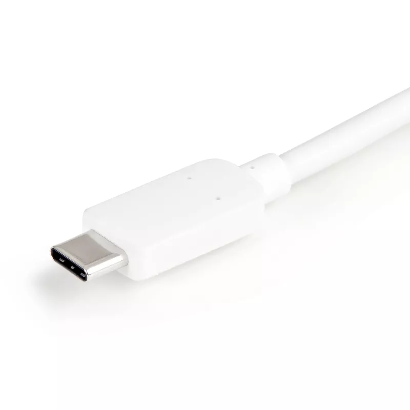 StarTech.com USB-C-moniporttisovitin HDMI:llä – USB-3.0-liitäntä – 60 W PD – valkoinen