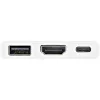 StarTech.com USB-C-moniporttisovitin HDMI:llä – USB-3.0-liitäntä – 60 W PD – valkoinen