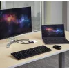 StarTech.com USB-C-moniporttisovitin HDMI:llä – USB-3.0-liitäntä – 60 W PD – valkoinen