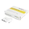 StarTech.com USB-C-moniporttisovitin HDMI:llä – USB-3.0-liitäntä – 60 W PD – valkoinen