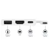 StarTech.com USB-C-moniporttisovitin HDMI:llä – USB-3.0-liitäntä – 60 W PD – valkoinen