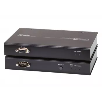 ATEN USB 2.0 DVI Single Link 1 CAT-kaapelin yli (100 m) KVM-jatko täydellä USB 2.0 -tuella (jopa 480 Mbit/s) / HDBaseT 2.0