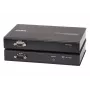 ATEN USB 2.0 DVI Single Link 1 CAT-kaapelin yli (100 m) KVM-jatko täydellä USB 2.0 -tuella (jopa 480 Mbit/s) / HDBaseT 2.0
