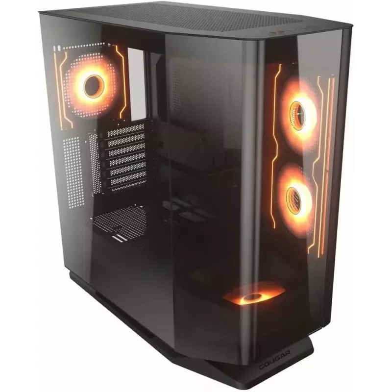 Tietokonekotelo COUGAR FV270 RGB, Mid-Tower, musta