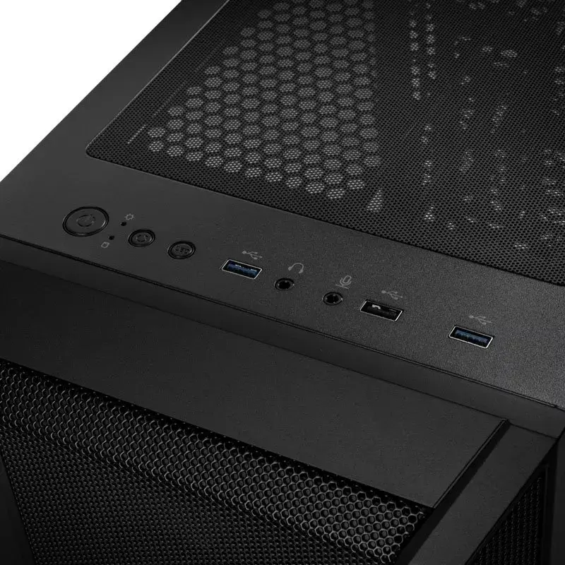PC-kotelo Kolink Citadel Mesh Micro Tower musta