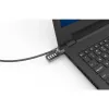 Yhdistelmälukko Compulocks CL37 T-Bar turvakaapelilukko musta
