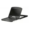 KVM-kytkin ATEN CL3700NW telineasennus musta USB HDMI Full HD
