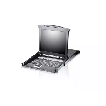 KVM-kytkin ATEN CL5708M telineasennus musta 1HE 17