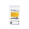 StarTech.com 1U pystysuora palvelinrunkokaapelien hallinta D-rengaskoukku – 4,5 x 10 cm (1,8 x 3,9