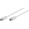Koaksiaalikaapeli Microconnect COAX015W RCA 1,5 m valkoinen