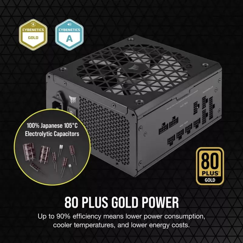 Virtalähde Corsair RM750x SHIFT 750 W