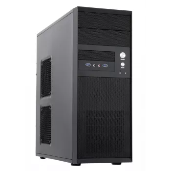 Chieftec CQ-01B-U3-OP tietokonekotelo Midi Tower musta