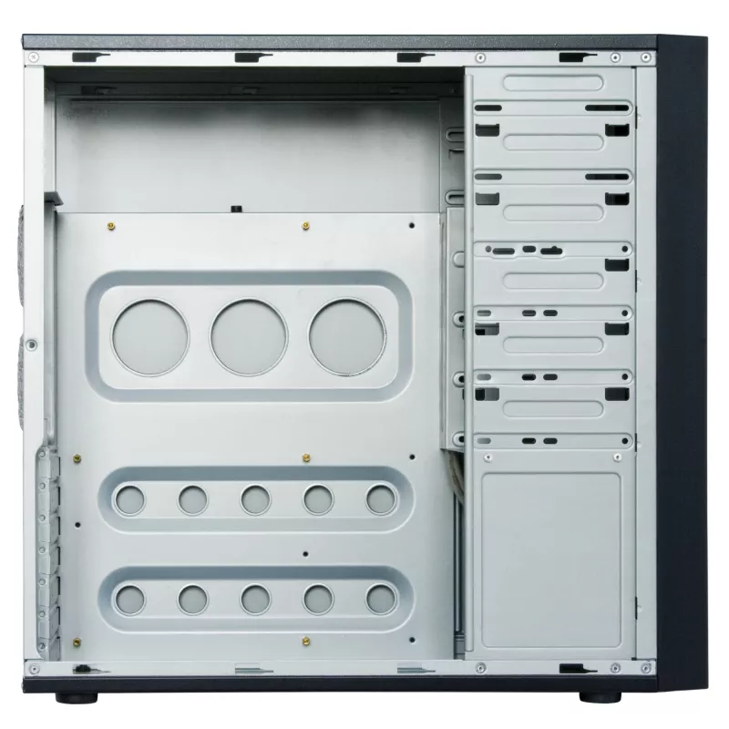Chieftec CQ-01B-U3-OP tietokonekotelo Midi Tower musta