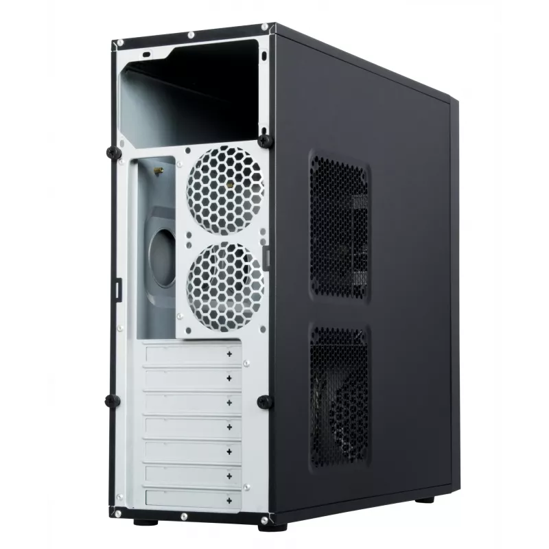 Chieftec CQ-01B-U3-OP tietokonekotelo Midi Tower musta
