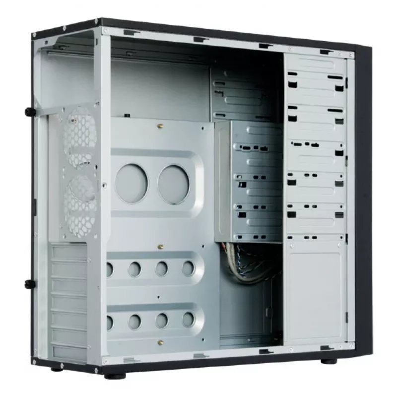 Chieftec CQ-01B-U3-OP tietokonekotelo Midi Tower musta
