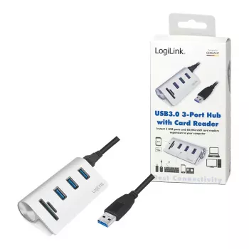 USB-keskitin LogiLink CR0045