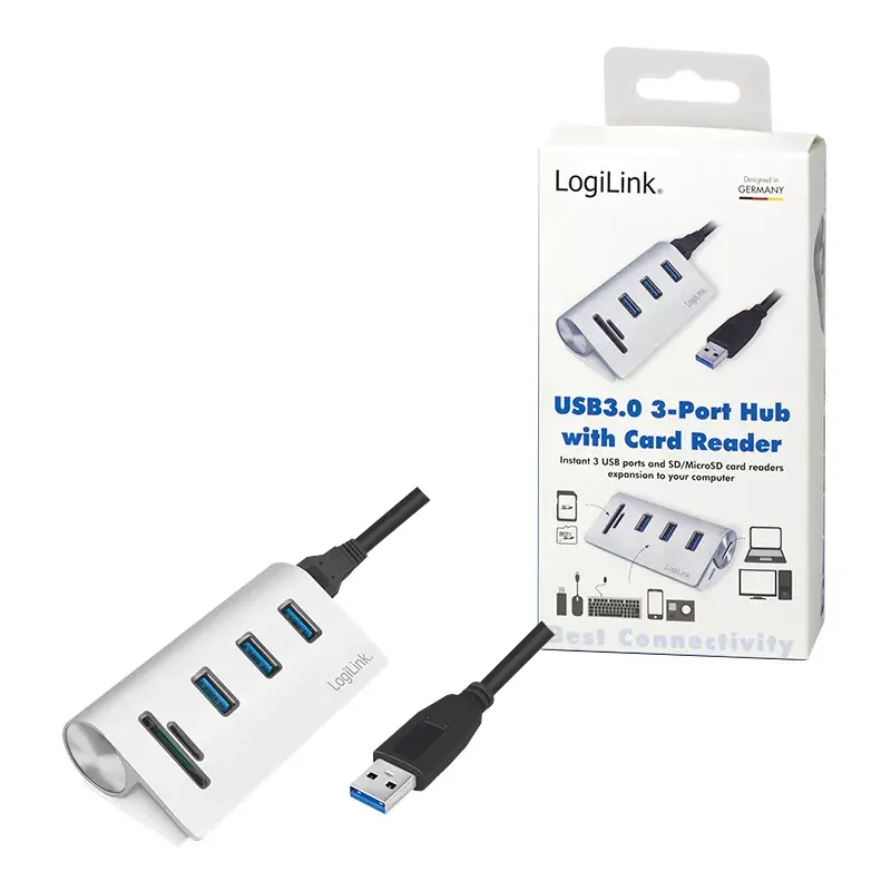 USB-keskitin LogiLink CR0045