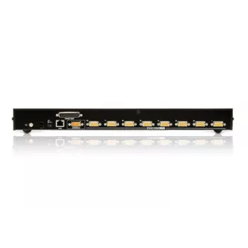 ATEN 8-porttinen USB - PS/2 VGA KVM Over IP -kytkin USB-oheisportilla