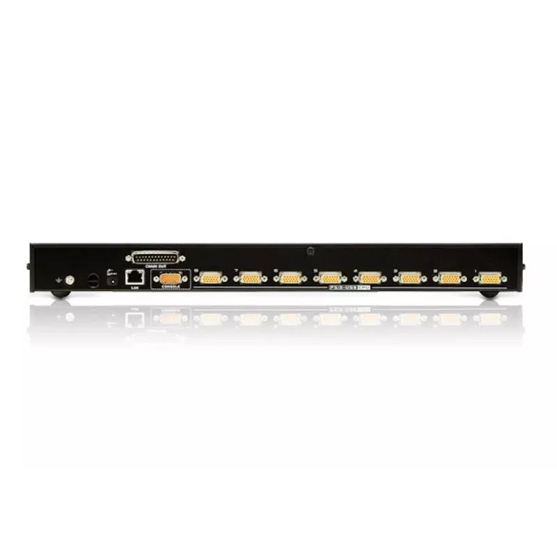 ATEN 8-porttinen USB - PS/2 VGA KVM Over IP -kytkin USB-oheisportilla