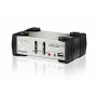 ATEN 2-porttinen USB - PS/2 VGA KVM-kytkin äänellä ja USB 2.0 -keskittimellä (KVM-kaapeli sisältyy)
