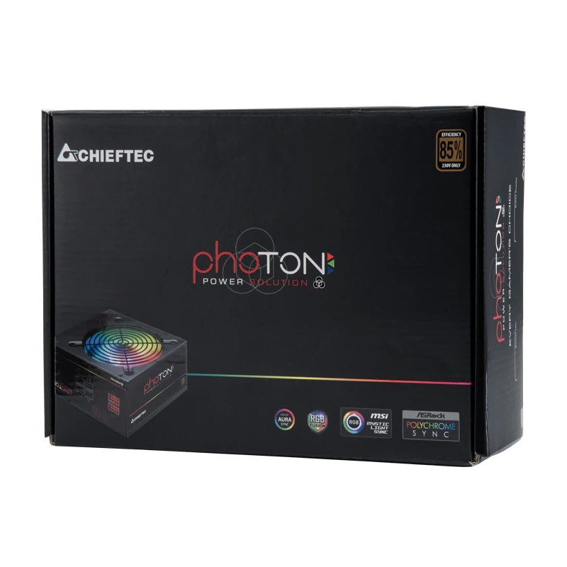 Chieftec Photon virtalähde 750 W 24-Pin ATX PS/2 musta